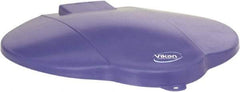 Vikan - 3 Gal Polypropylene Pail Lid - Purple, For Use with 5693 - Benchmark Tooling