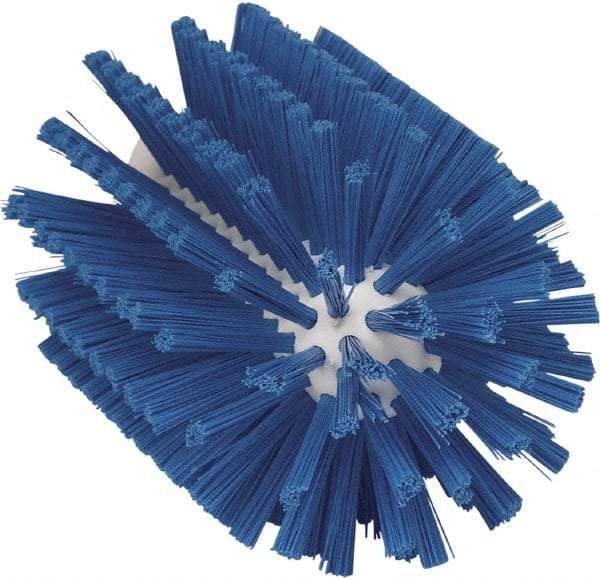 Vikan - 3" Diam Polyester Tube Brush - 6-1/4" OAL, 5-1/4" Head Length, Polypropylene Handle - Benchmark Tooling