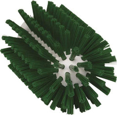 Vikan - 3" Diam Polyester Tube Brush - 6" OAL, 5-1/4" Head Length, Polypropylene Handle - Benchmark Tooling