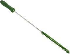 Vikan - 0.4" Diam Polyester Valve Brush - 19-5/8" OAL, 5-11/16" Head Length, Polypropylene & Stainless Steel Handle - Benchmark Tooling