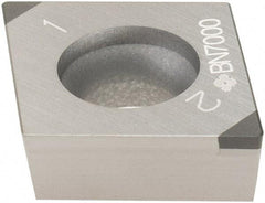Sumitomo - 2NU-CCGA431 - Grade BN7000 PCBN Turning Insert - 80° Diamond, 1/2" Inscr Circle, 3/16" Thick, 1/64" Corner Radius - Benchmark Tooling