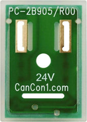 Canfield Connector - Solenoid Valve Interposed Lighted Wafer Indicator Light - Use with DIN Type Coil - Benchmark Tooling