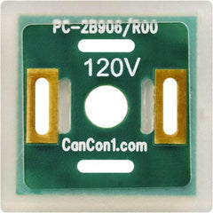 Canfield Connector - Solenoid Valve Interposed Lighted Wafer Indicator Light - Use with DIN Type Coil - Benchmark Tooling