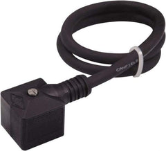 Canfield Connector - Solenoid Valve Connector/Gasket/Cord Assembly - Use with Solenoid Valves - Benchmark Tooling