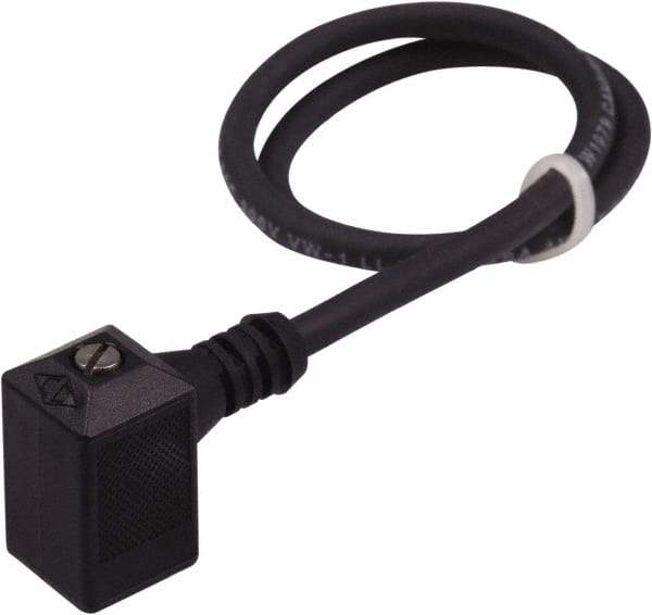 Canfield Connector - Solenoid Valve Connector/Gasket/Cord Assembly - Use with Solenoid Valves - Benchmark Tooling