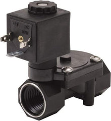 Spartan Scientific - 3/8" NPT Port, 2 Way, 2 Position, Glass Filled Nylon Solenoid Valve - Normally Closed, EPDM Seal - Benchmark Tooling
