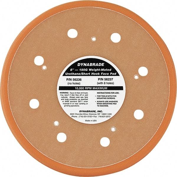 Dynabrade - 6" Diam Disc Backing Vacuum Replacement Pad - Medium Density, 12,000 RPM - Benchmark Tooling