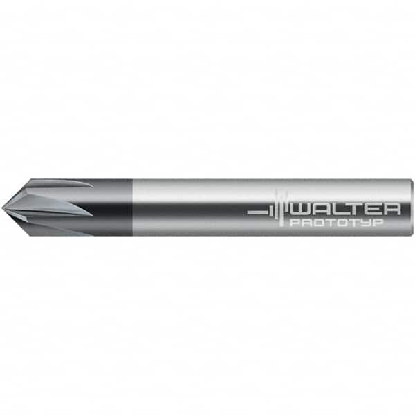 Walter-Prototyp - 1mm Diam Solid Carbide Chamfer Mill - Benchmark Tooling