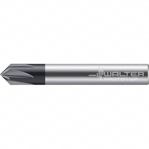 Walter-Prototyp - 1mm Diam Solid Carbide Chamfer Mill - Benchmark Tooling