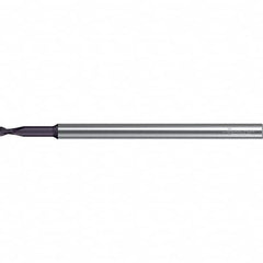 Walter-Prototyp - 3mm, 2 Flute, Solid Carbide, 0.3mm End Mill - 2.835" OAL, 30° Helix, Right Hand Flute, 12mm LOC, Right Hand Cut - Benchmark Tooling