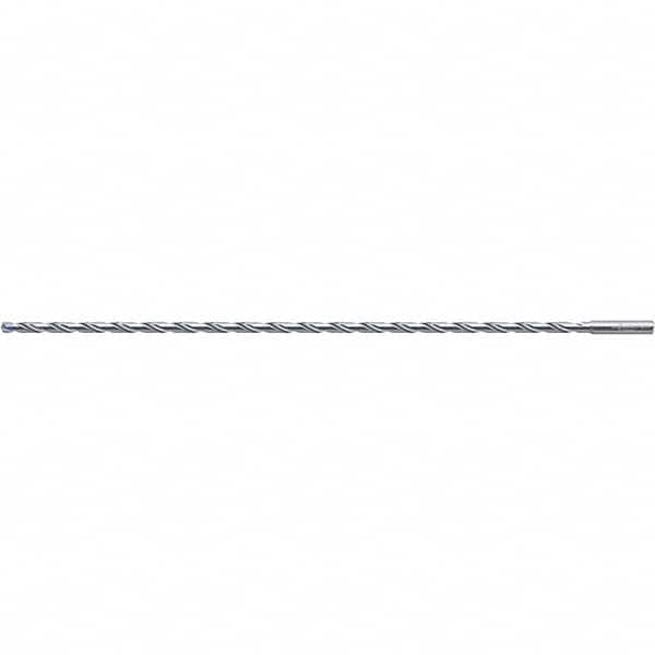 Walter-Titex - 3/16" 130° 2-Flute Solid Carbide Extra Length Drill Bit - Benchmark Tooling