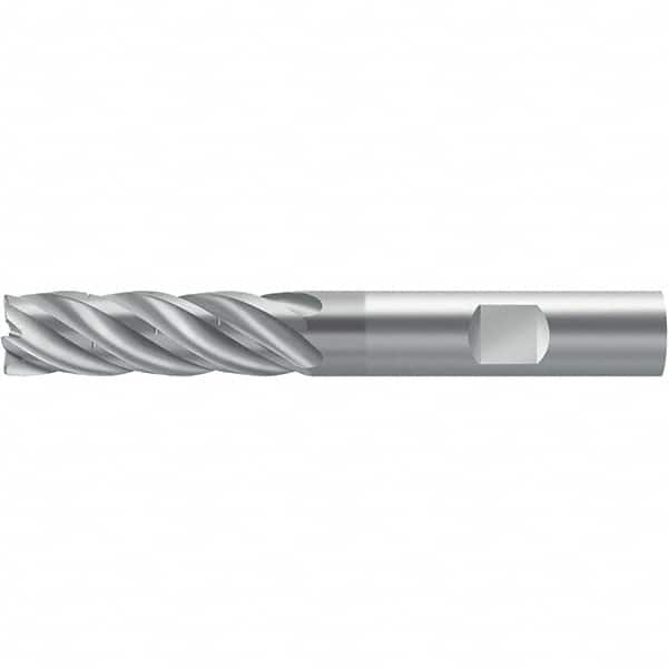 Walter-Prototyp - 6mm, 5 Flute, Solid Carbide, 0.3mm End Mill - 2.559" OAL, 35° Helix, Right Hand Flute, 19mm LOC, Right Hand Cut - Benchmark Tooling