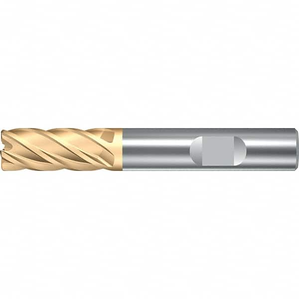 Walter-Prototyp - 20mm, 5 Flute, Solid Carbide, 1mm End Mill - 4-3/32" OAL, 35° Helix, Right Hand Flute, 38mm LOC, Right Hand Cut - Benchmark Tooling