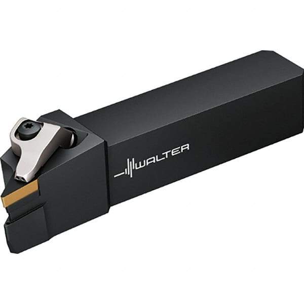Walter - 93° Lead Angle, 25mm Shank Height x 25mm Shank Width, Indexable Turning Toolholder - 140mm OAL, Series DVJB-ISO-AUSSEN-P - Benchmark Tooling