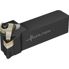 Walter - 95° Lead Angle, 25.4mm Shank Height x 25.4mm Shank Width, Indexable Turning Toolholder - 152.4mm OAL, Series DWLN-ISO-AUSSEN-INCH-P - Benchmark Tooling