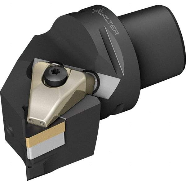 Walter - 91° Lead Angle, Indexable Turning Toolholder - 74mm OAL, Series DTGN-CAPTO-AUSSEN-P - Benchmark Tooling