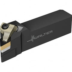 Walter - 93° Lead Angle, 25.4mm Shank Height x 25.4mm Shank Width, Indexable Turning Toolholder - 152.4mm OAL, Series DDJN-ISO-AUSSEN-INCH-P - Benchmark Tooling