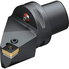 Walter - 0° Lead Angle, Indexable Turning Toolholder - 107.6mm OAL, Series PSKN-CAPTO-AUSSEN - Benchmark Tooling