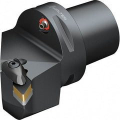 Walter - 138° Lead Angle, Indexable Turning Toolholder - 74mm OAL, Series DDUN-CAPTO-AUSSEN - Benchmark Tooling