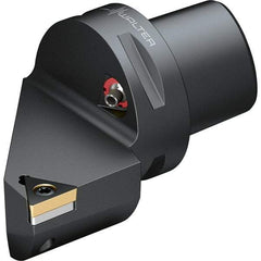 Walter - 91° Lead Angle, Indexable Turning Toolholder - 90mm OAL, Series STGC-CAPTO-AUSSEN - Benchmark Tooling