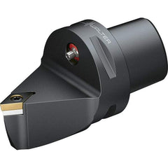 Walter - 62.5° Lead Angle, Indexable Turning Toolholder - 90mm OAL, Series SDNC-CAPTO-AUSSEN-NEUTRAL - Benchmark Tooling