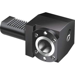 Walter - Right Hand Cut, Indexable Turning Toolholder - 115mm OAL, Series R/LC20 ABGEWINKELT-VDI - Benchmark Tooling