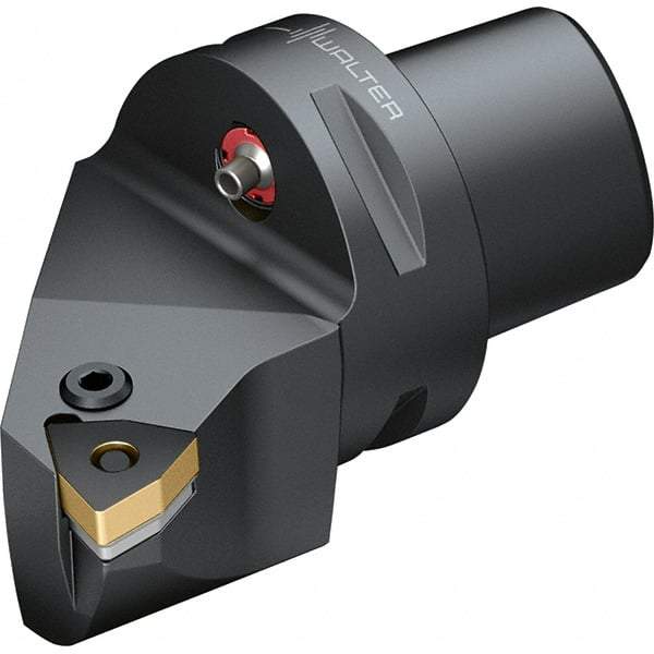 Walter - 95° Lead Angle, Indexable Turning Toolholder - 103mm OAL, Series PWLN-CAPTO-AUSSEN - Benchmark Tooling