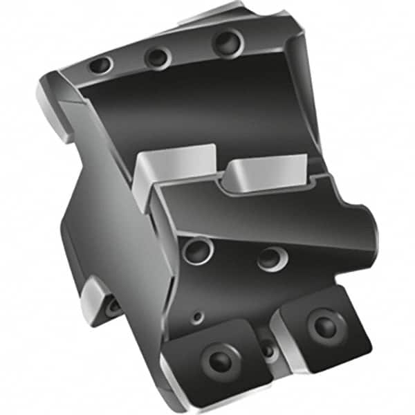 Walter - 80mm Cut Diam, 34mm OAL, Indexable Square Shoulder End Mill - 0° Lead Angle, Through Coolant, Series F2238C.CE - Benchmark Tooling