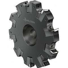 Walter - 0.472" Cutting Width, 100mm Cutter Diam, Indexable Slotting Cutter - Benchmark Tooling