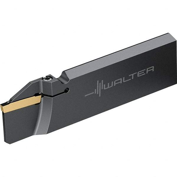 Walter - 1.024" Blade Height, 0.283" Blade Width, 4.331" OAL, Left Hand Cut, Indexable Cut-Off Blade - 16mm Max Depth of Cut, G1041-P Blade, G1041-P Series - Benchmark Tooling