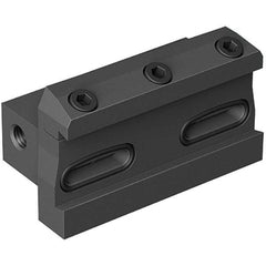 Walter - 140mm OAL, Indexable Cutoff Blade Tool Block - 40mm Shank Height, 32mm Shank Width, Series G2661-P - Benchmark Tooling