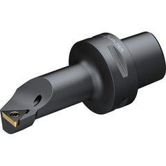 Walter - 32mm Min Bore Diam, 114mm OAL, 40mm Shank Diam, Indexable Boring Bar - Benchmark Tooling
