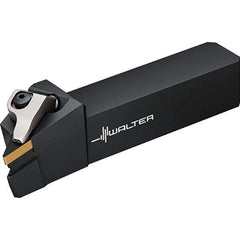 Walter - 93° Lead Angle, 19.05mm Shank Height x 19.05mm Shank Width, Indexable Turning Toolholder - 114.2mm OAL, Series DVJN-ISO-AUSSEN-INCH-P - Benchmark Tooling