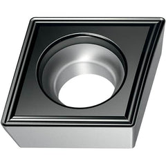 Walter - CCMT FM6 Grade WSM30S Turning Insert - TiAlN+Al2O3+(Al) Finish, 80° Rhombic, 12.7mm Inscr Circle, 4.76mm Thick, 0.8mm Corner Radius - Benchmark Tooling