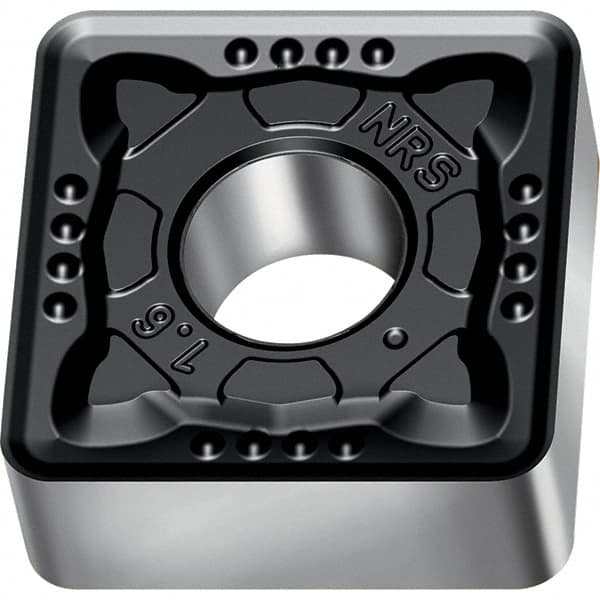 Walter - SNMG NRS Grade WSM30S Turning Insert - TiAlN+Al2O3+(Al) Finish, 90° Square, 12.7mm Inscr Circle, 4.76mm Thick, 0.8mm Corner Radius - Benchmark Tooling