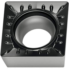 Walter - SCMT RM4 Grade WSM20S Turning Insert - TiAlN+Al2O3+(Al) Finish, 90° Square, 12.7mm Inscr Circle, 4.76mm Thick, 0.8mm Corner Radius - Benchmark Tooling