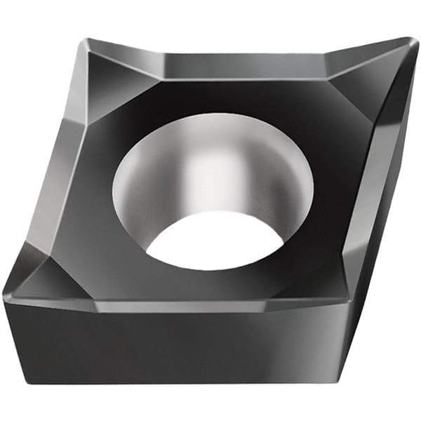 Walter - CCGT MN2 Grade WNN10 Turning Insert - TiAlN Finish, 80° Rhombic, 9.53mm Inscr Circle, 3.97mm Thick, 0.8mm Corner Radius - Benchmark Tooling