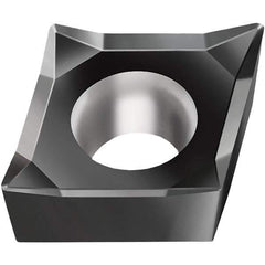 Walter - CCGT MN2 Grade WNN10 Turning Insert - TiAlN Finish, 80° Rhombic, 9.53mm Inscr Circle, 3.97mm Thick, 0.8mm Corner Radius - Benchmark Tooling