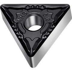 Walter - TNMG NMS Grade WSM20S Turning Insert - TiAlN+Al2O3+(Al) Finish, 60° Triangle, 9.53mm Inscr Circle, 4.76mm Thick, 0.4mm Corner Radius - Benchmark Tooling