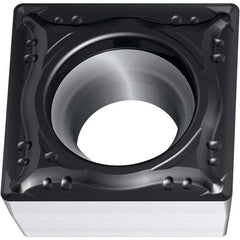 Walter - SPMT MM4 Grade WSM20S Turning Insert - TiAlN+Al2O3+(Al) Finish, 90° Square, 9.53mm Inscr Circle, 3.97mm Thick, 0.4mm Corner Radius - Benchmark Tooling
