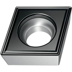 Walter - CCMT FP6 Grade WPP20S Turning Insert - TiCN+Al2O3+(TiCN) Finish, 80° Rhombic, 9.53mm Inscr Circle, 3.97mm Thick, 0.4mm Corner Radius - Benchmark Tooling