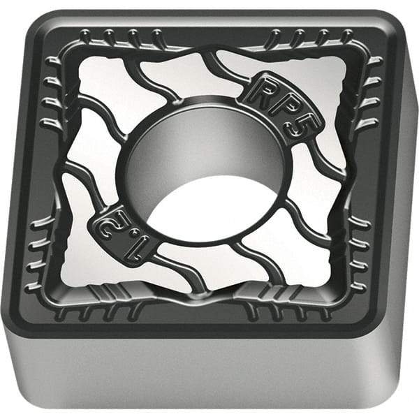 Walter - SNMG RP5 Grade WPP30S Turning Insert - TiCN+Al2O3+(TiCN) Finish, 90° Square, 25.4mm Inscr Circle, 9.53mm Thick, 2.4mm Corner Radius - Benchmark Tooling