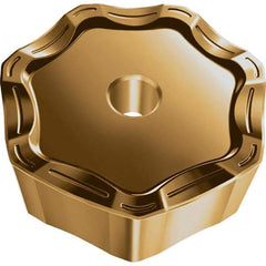 Walter - F57 Grade WKP35S Milling Insert - 5.8mm Thick, 14.5mm Inscribed Circle, 0.8mm Corner Radius - Benchmark Tooling