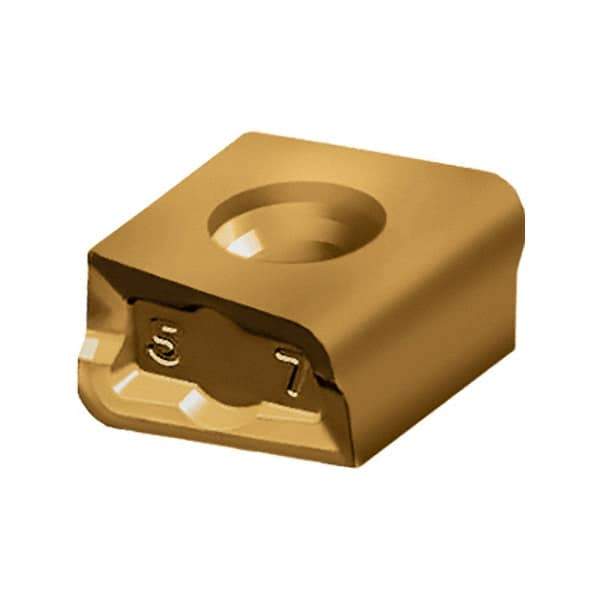 Walter - F57T Grade WSM35S Milling Insert - 3.5mm Thick, 0.4mm Corner Radius - Benchmark Tooling