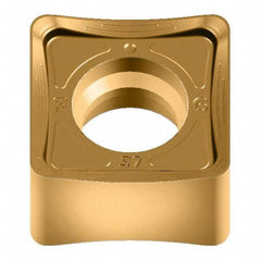 Walter - F57 Grade WKP35G Milling Insert - 6.4mm Thick, 12.7mm Inscribed Circle, 1.2mm Corner Radius - Benchmark Tooling