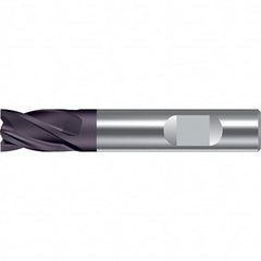 Walter-Prototyp - 6mm, 10mm LOC, 6mm Shank Diam, 54mm OAL, 4 Flute, Solid Carbide Square End Mill - TiAlN Finish, 30° Helix, Right Hand Cut, Right Hand Flute, Series MC111-W-4-A - Benchmark Tooling