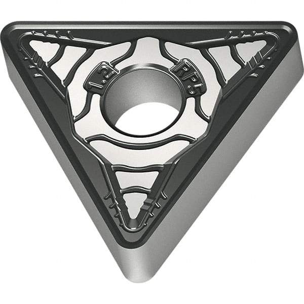 Walter - TNMG RP5 Grade WPP20S Turning Insert - TiCN+Al2O3+(TiCN) Finish, 60° Triangle, 19.05mm Inscr Circle, 9.53mm Thick, 2.4mm Corner Radius - Benchmark Tooling