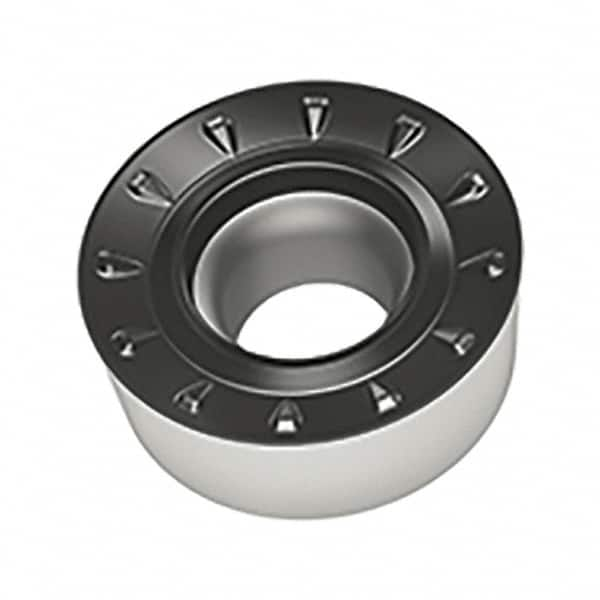 Walter - RCMT RM4 Grade WSM20S Turning Insert - TiAlN+Al2O3+(Al) Finish, 0° Round, 10mm Inscr Circle, 3.97mm Thick, 5mm Corner Radius - Benchmark Tooling