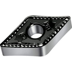 Walter - DNMG NMT Grade WSM20S Turning Insert - TiAlN+Al2O3+(Al) Finish, 55° Rhombic, 9.53mm Inscr Circle, 4.76mm Thick, 0.4mm Corner Radius - Benchmark Tooling