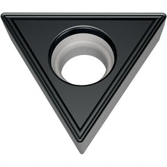 Walter - TCMT FM6 Grade WSM30S Turning Insert - TiAlN+Al2O3+(Al) Finish, 60° Triangle, 9.53mm Inscr Circle, 3.97mm Thick, 0.4mm Corner Radius - Benchmark Tooling